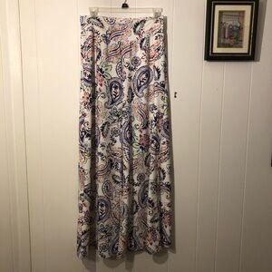 NWT Aryeh Palazzo Pants Paisley Print Medium